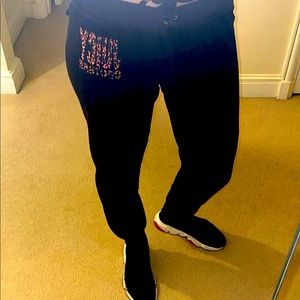 Juicy Couture Black Sweatpants Size M